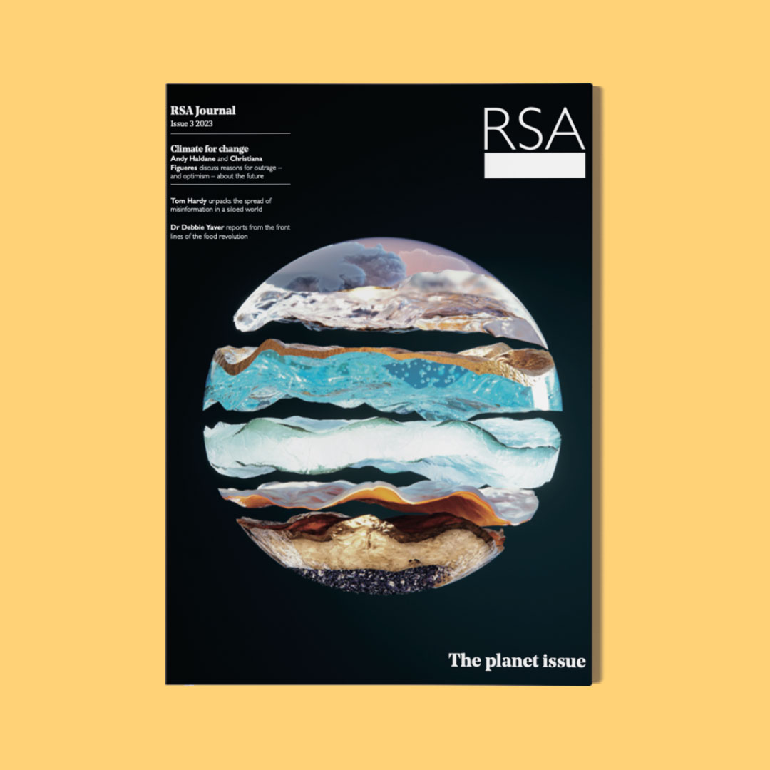 RSA Journal Issue 3 2023 cover, artwork by Peter Crowther RSA Journal Issue 3 2023 cover, artwork by Peter Crowther