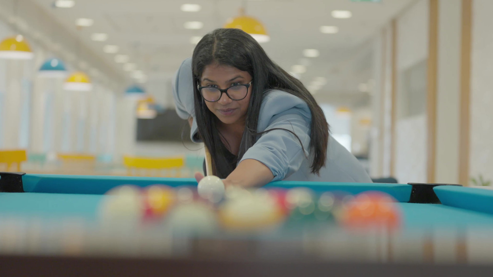 Life@Informa employer brand campaign authentic b-roll of employee